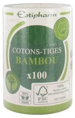 Estipharm - Bamboo Cotton Swabs 100 Pieces