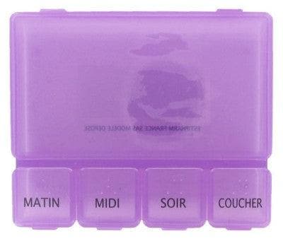 Estipharm - Daily Pill Organizer - Colour: Purple