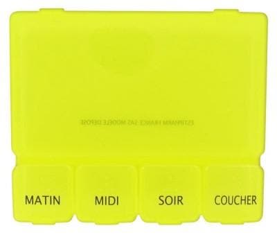 Estipharm - Daily Pill Organizer - Colour: Yellow