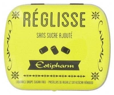 Estipharm - Liquorice Lozenges With Added Sugar Free 14g