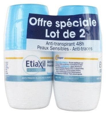 Etiaxil - Anti-Perspirant Deodorant 48h Roll-on 2 x 50ml