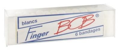Finger Bob - 6 Fingers Bandages - Colour: White