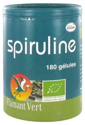 Flamant Vert - Organic Spirulina 180 Capsules of 400mg