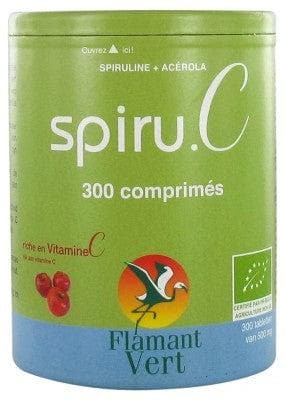 Flamant Vert - Spiru.C 300 Tablets of 500mg