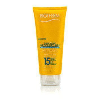 Fluide Solaire Wet Or Dry Skin Melting Sun Fluid SPF 15 For Face & Body Water Resistant 6.76oz