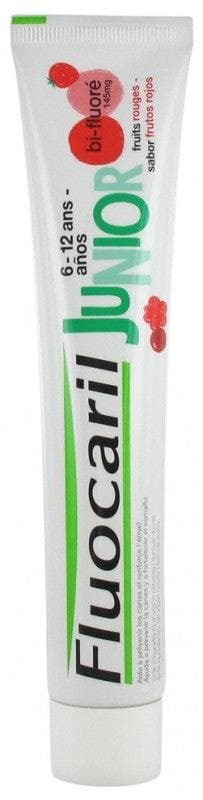 Fluocaril Junior Toothpaste 6-12 Years-Old 75ml Fragrance: Red Fruits