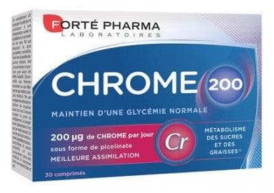 Forté Pharma - Chrome 200 30 Tablets