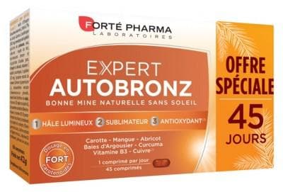 Forté Pharma - Expert Autobronz 45 tablets