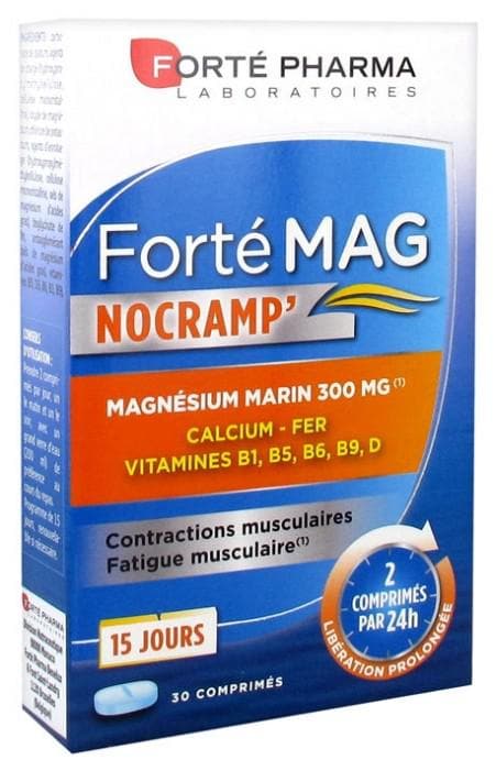 Forté Pharma Forte Mag Nocramp' 30 Tablets