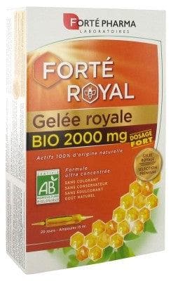 Forté Pharma - Organic Royal Jelly 2000mg 20 Phials
