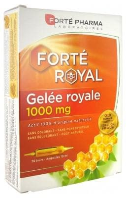 Forté Pharma - Royal Jelly 1000mg 20 Phials