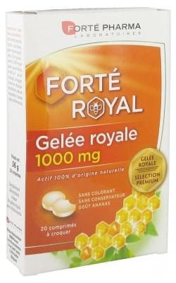 Forté Pharma - Royal Jelly 1000mg to Crunch 20 Tablets