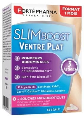 Forté Pharma - SlimBoost Flat Stomach 60 Capsules