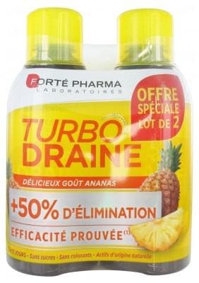 Forté Pharma - TurboDrain Slimmer 2 x 500ml - Taste: Pineapple