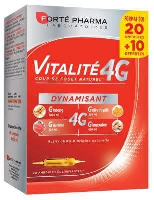 Forté Pharma - Vitality 4G 30 Phials