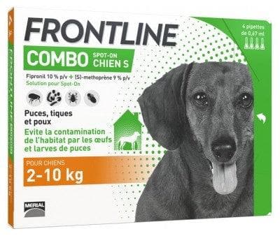 Frontline - Combo Dog Size S (2-10kg) 4 Pipettes