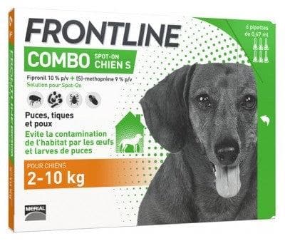 Frontline - Combo Dog Size S (2-10kg) 6 Pipettes