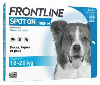 Frontline - Spot-On Dog Size M 6 Pipettes