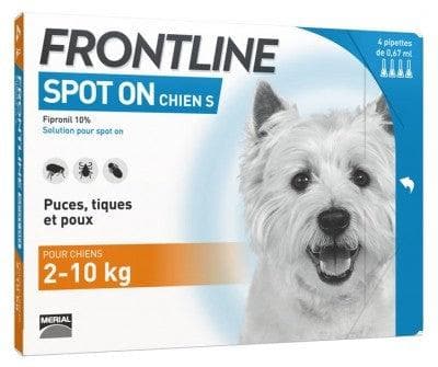 Frontline - Spot-On Dog Size S (2-10kg) 4 Pipettes
