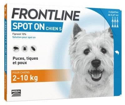 Frontline - Spot-On Dog Size S (2-10kg) 6 Pipettes