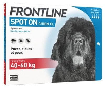 Frontline - Spot-On Dog Size XL (40-60kg) 4 Pipettes