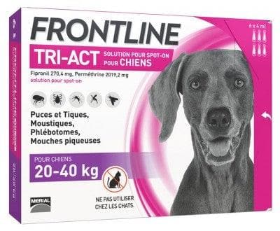 Frontline - TRI-ACT Dogs 20-40kg 6 Pipettes