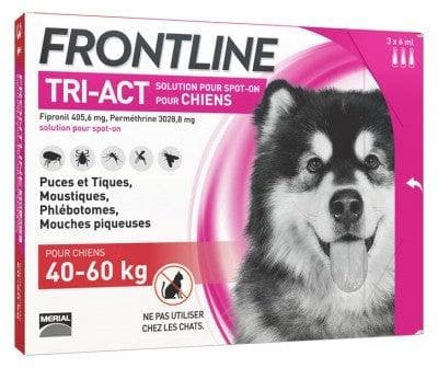 Frontline - TRI-ACT Dogs 40-60kg 3 Pipettes