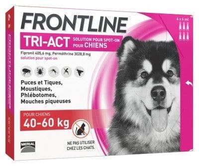 Frontline - TRI-ACT Dogs 40-60kg 6 Pipettes