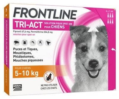 Frontline - TRI-ACT Dogs 5-10 kg 6 Pipettes