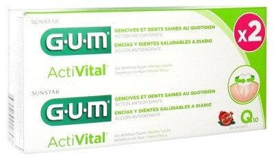 GUM - Activital Toothpaste Q10 2 x 75ml