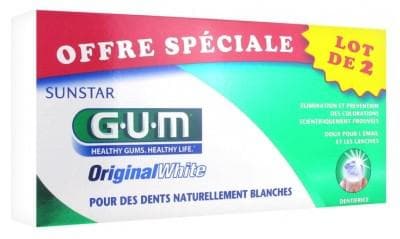 GUM - Original White Toothpaste 2 x 75 ml