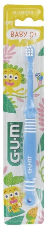 GUM Soft Baby Toothbrush 0 Month and + 213 Colour: Blue
