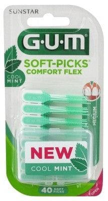 GUM - Soft-Picks Comfort Flex Cool Mint 40 Units