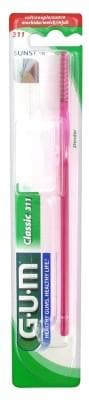 GUM - Toothbrush Classic 311 - Colour: Pink