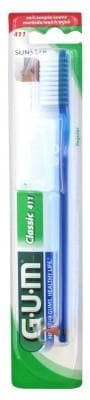 GUM - Toothbrush Classic 411 - Colour: Blue 2