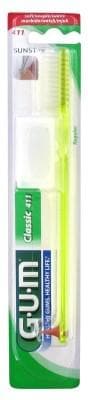 GUM - Toothbrush Classic 411 - Colour: Yellow