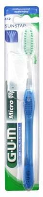 GUM - Toothbrush Micro Tip 472 - Colour: Blue