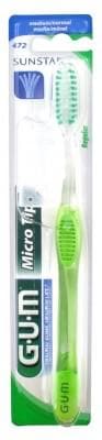 GUM - Toothbrush Micro Tip 472 - Colour: Green