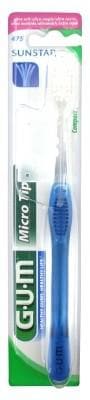 GUM - Toothbrush Micro Tip 475 - Colour: Blue