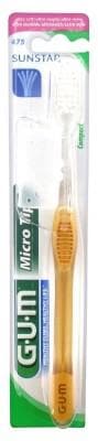 GUM - Toothbrush Micro Tip 475 - Colour: Orange