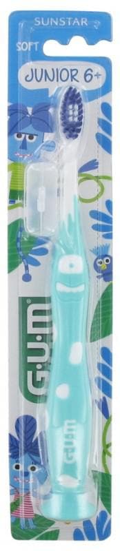 GUM Toothbrush Soft Juniors 6+ 902 Colour: Light Blue