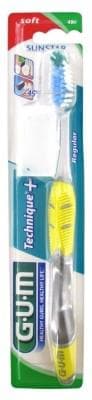 GUM - Toothbrush Technique+ 490 - Colour: Yellow