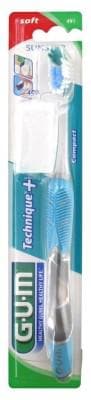 GUM - Toothbrush Technique+ 491 - Colour: Blue
