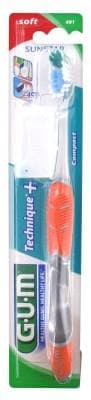 GUM - Toothbrush Technique+ 491 - Colour: Orange