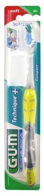 GUM - Toothbrush Technique+ 491 - Colour: Yellow
