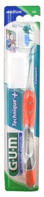 GUM - Toothbrush Technique+ 493 - Colour: Orange