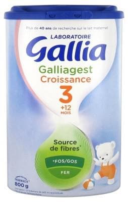 Gallia - gest Growth 3rd Age +12 Months 800g