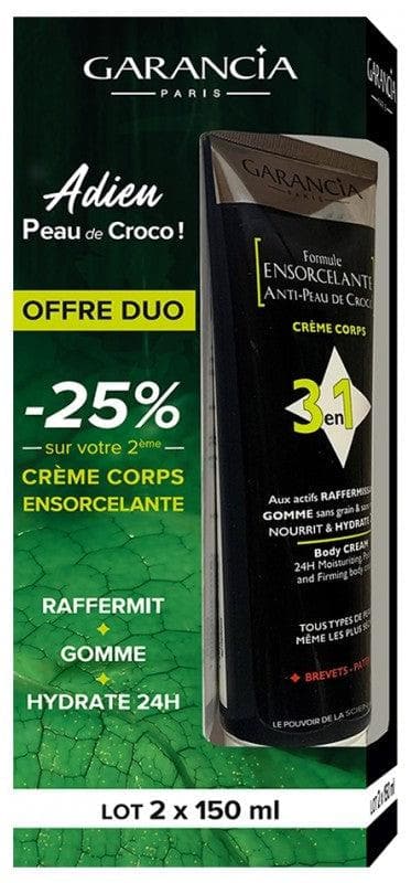 Garancia Ensorcelante Formula Against Crocodile Skin 3in1 2 x 150 ml