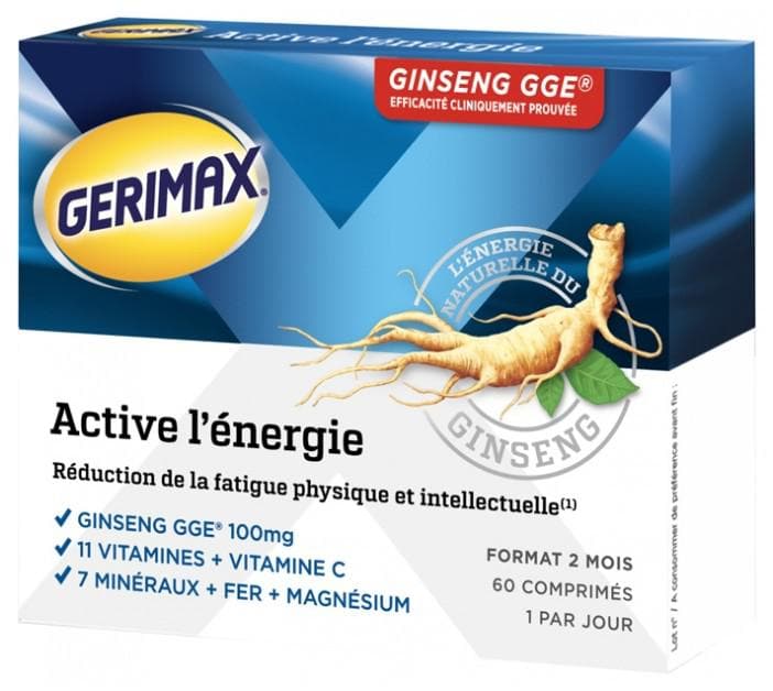 Gerimax Active l'Energie 60 Tablets