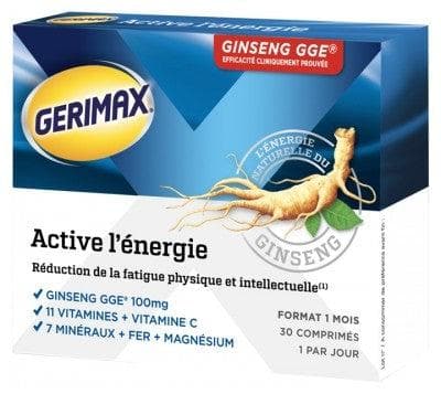 Gerimax - Energy Active 30 Tablets